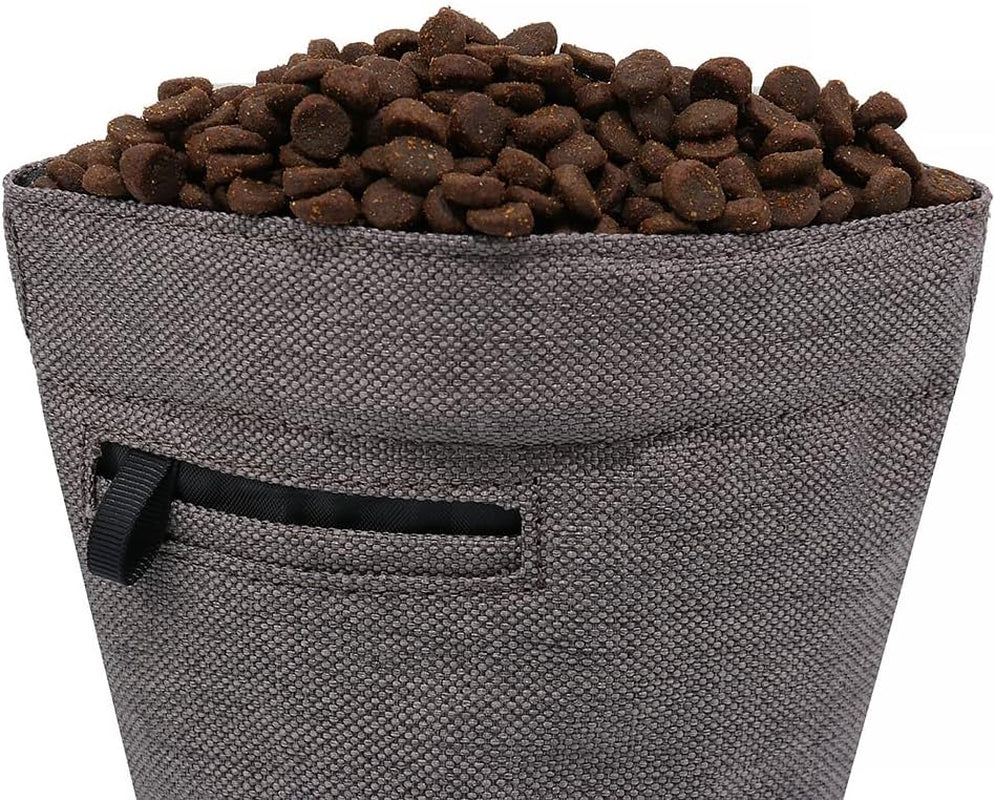 Buddy Bag with Belt - Waist Belt Bag with Magnetic Closure for Pet Training, Running, Walking - Pouch for Treats, Snacks, Toys, Kibble - Pack of 1