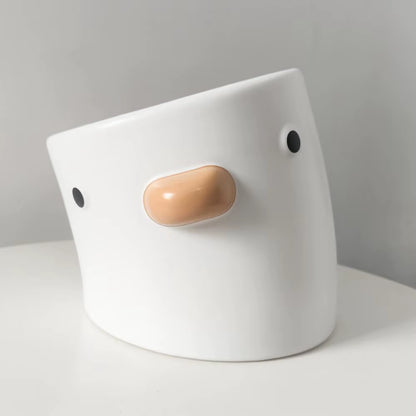 Cute Chick Design Ceramic Pet Cat Dog Bowl MW017 Drinking Bowls for Small Puppy Dogs Adult Cats Feeding Food and Water 200/500Ml